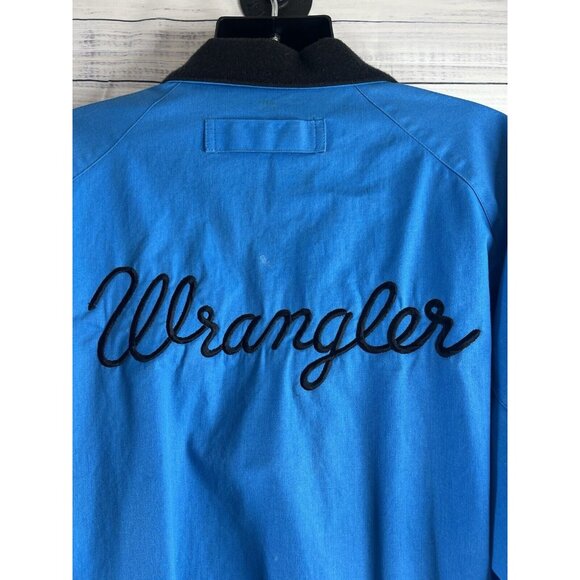 Vintage Wrangler BrushPopper Jacket Full Zip Embroidered Size XL - Picture 2 of 16